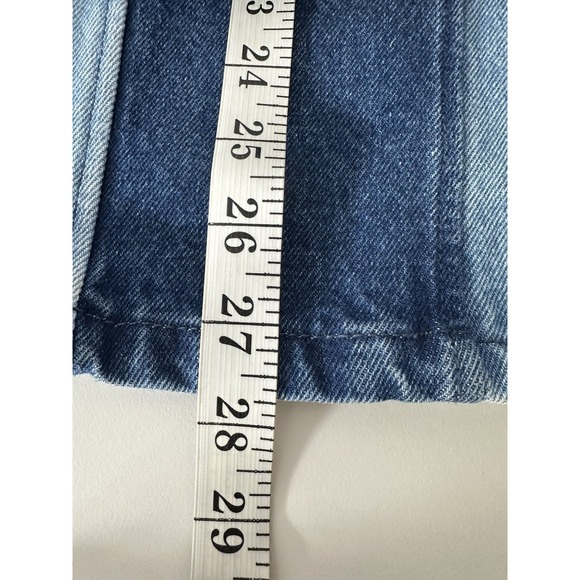 New Sezane Womens June Alexane Patchwork Skirt Size 40 US 8 Midi Straight Button - Picture 12 of 13